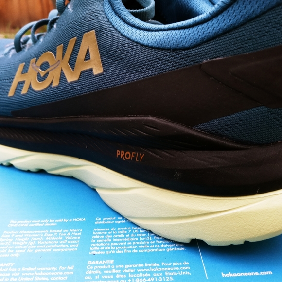 Mens Hoka One One Mach 4 size 12.5 D - Picture 5 of 9